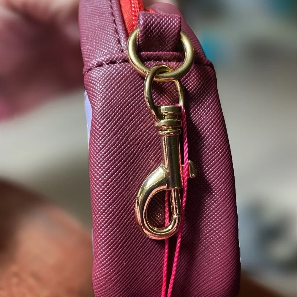 Nicole Lee Nikky Key/Card Holder Wristlet or bag clip feat. Pop Generation.